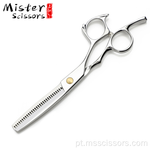 As melhores tesouras de desbaste de cabelo de barbeiro W-Dentes